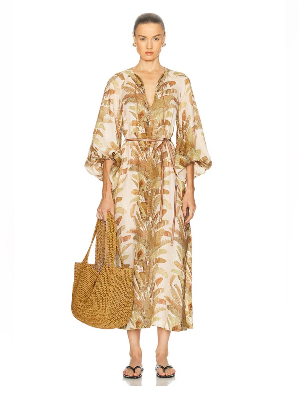 ZIMMERMANN Ascension Midi Dress